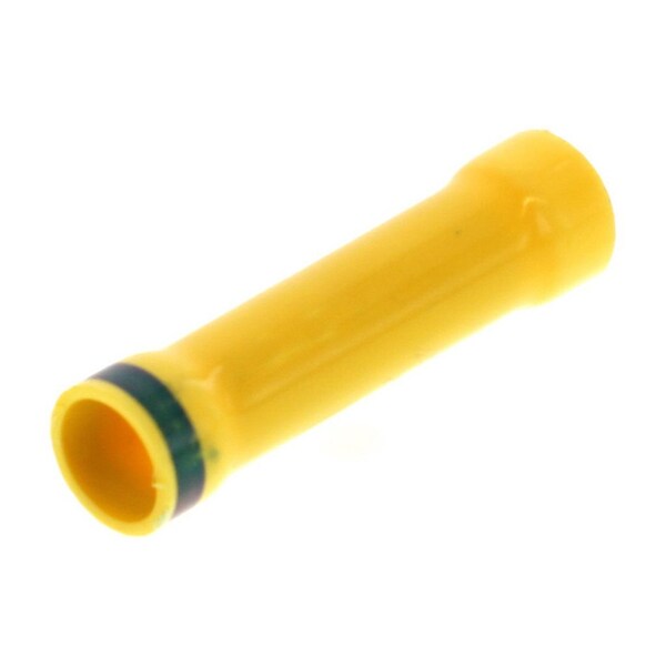 Molex Butt Splice Wire Connector, 10 AWG Max, Yellow, PVC Insulation, 600 V 19154-0035 - main